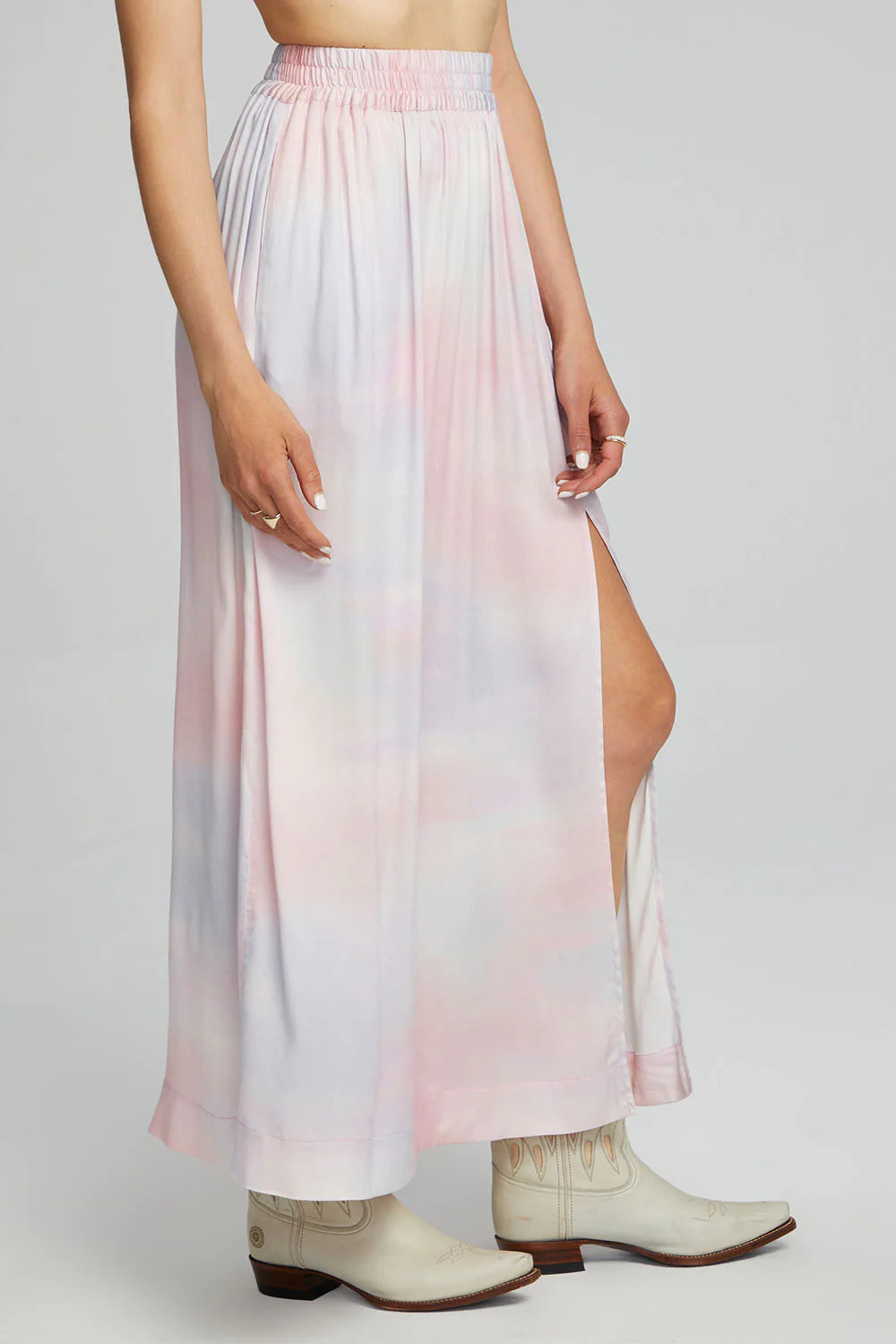 Delvie Maxi Skirt - Multi by Saltwater Luxe — view 3