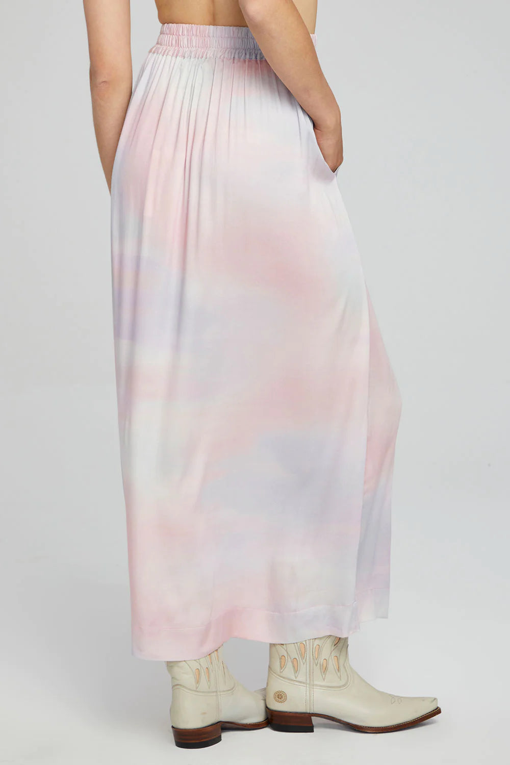 Delvie Maxi Skirt - Multi by Saltwater Luxe — view 4