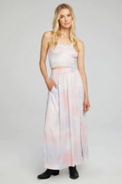 Delvie Maxi Skirt - Multi by Saltwater Luxe | 25 South Boutiques