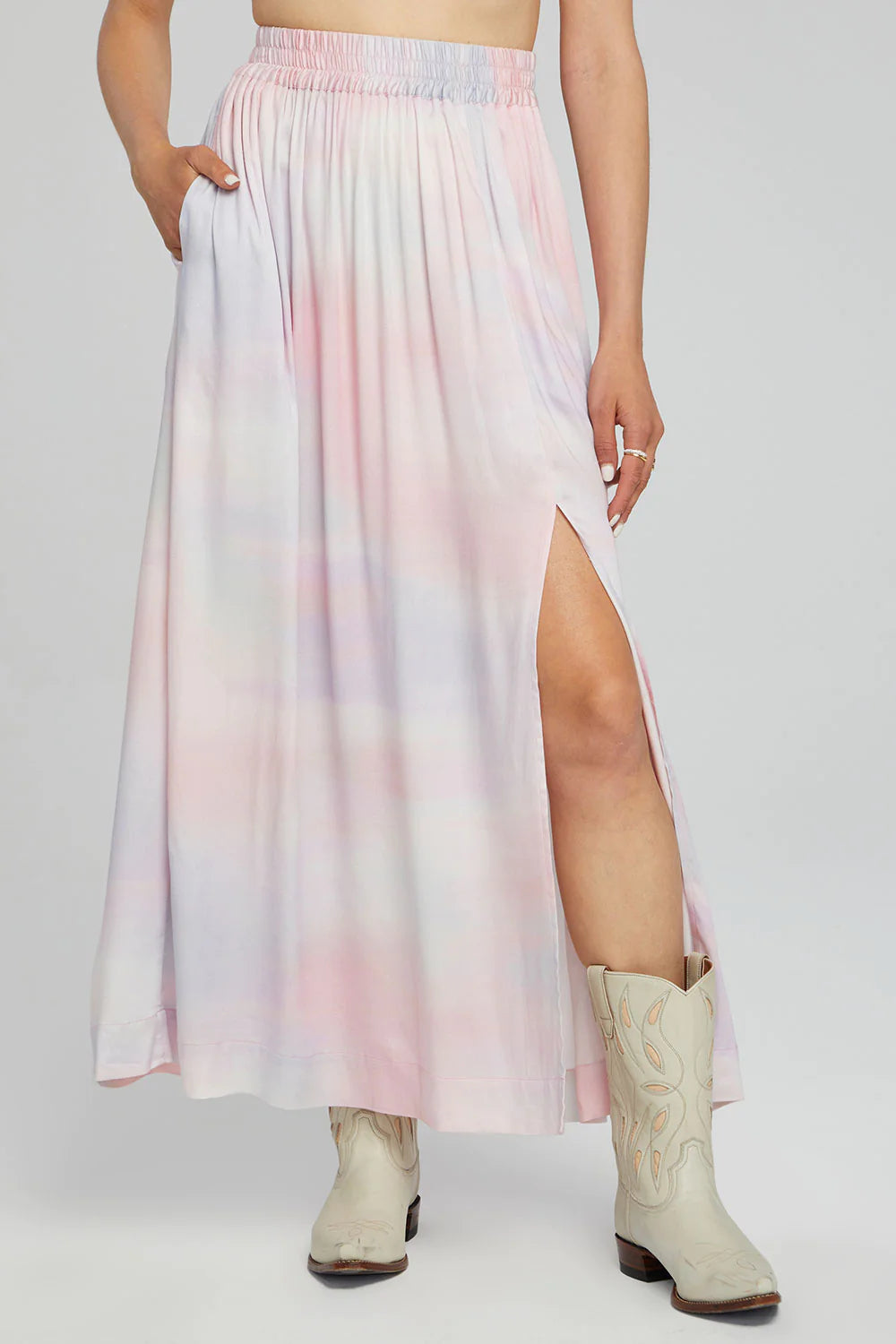 Delvie Maxi Skirt - Multi by Saltwater Luxe — alternate view