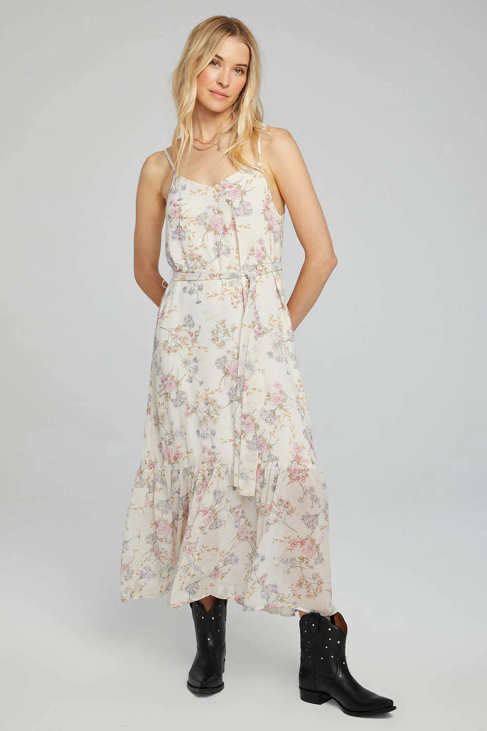 Rossen Midi Dress - Vanilla by Saltwater Luxe | 25 South Boutiques