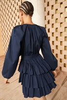 Miranda Dress - Midnight by Ulla Johnson — view 4