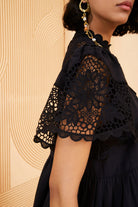 Tallulah Dress - Noir by Ulla Johnson — view 5
