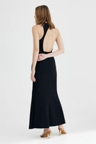 Poet High Neck Dress - Black by Significant Other — alternate view