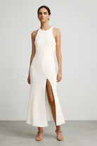 Poet High Neck Dress - Buttercream by Significant Other | 25 South Boutiques
