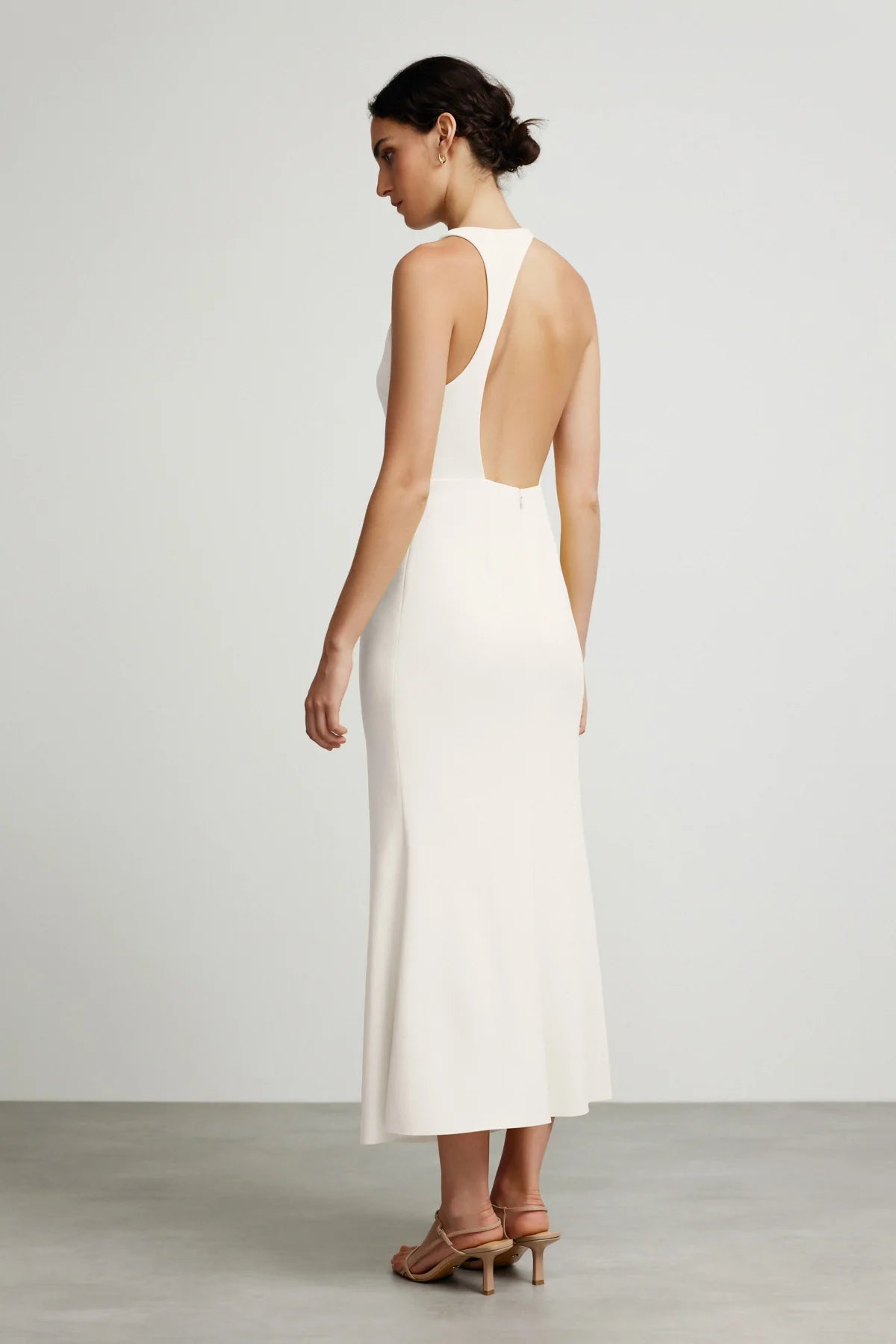 Poet High Neck Dress - Buttercream by Significant Other — alternate view