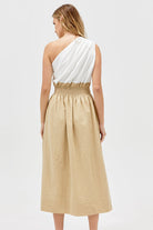 Reserve Midi Dress - Latte by Sovere — view 3