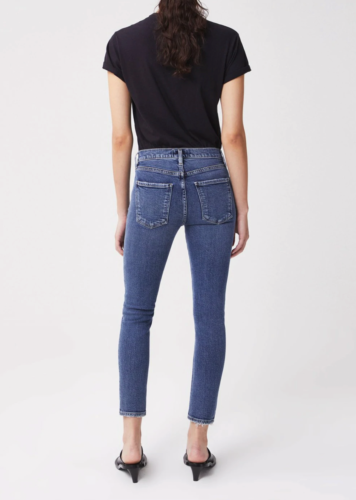 Toni Mid Rise Straight Fit - Spell by AGOLDE — alternate view