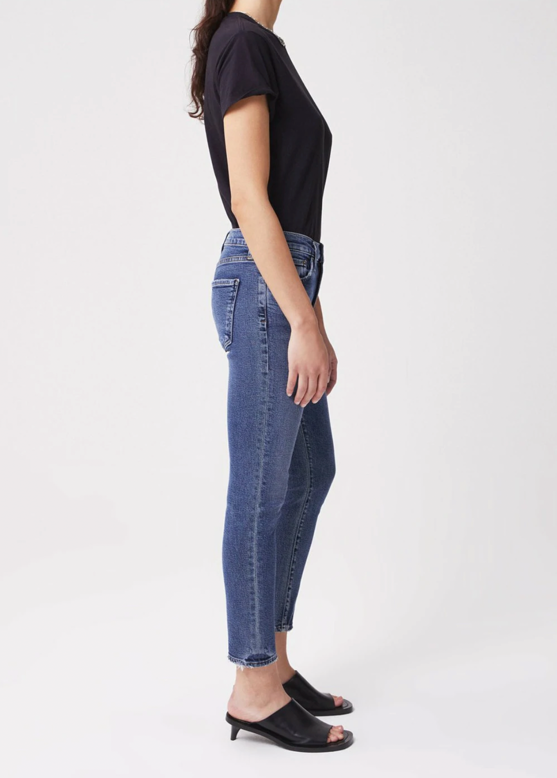 Toni Mid Rise Straight Fit - Spell by AGOLDE — view 3