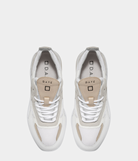 Fuga Mesh Sneakers - White Cuoio by D.A.T.E. — view 4