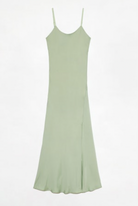 Lennon Midi Dress - Sage Green by Deluc — view 5