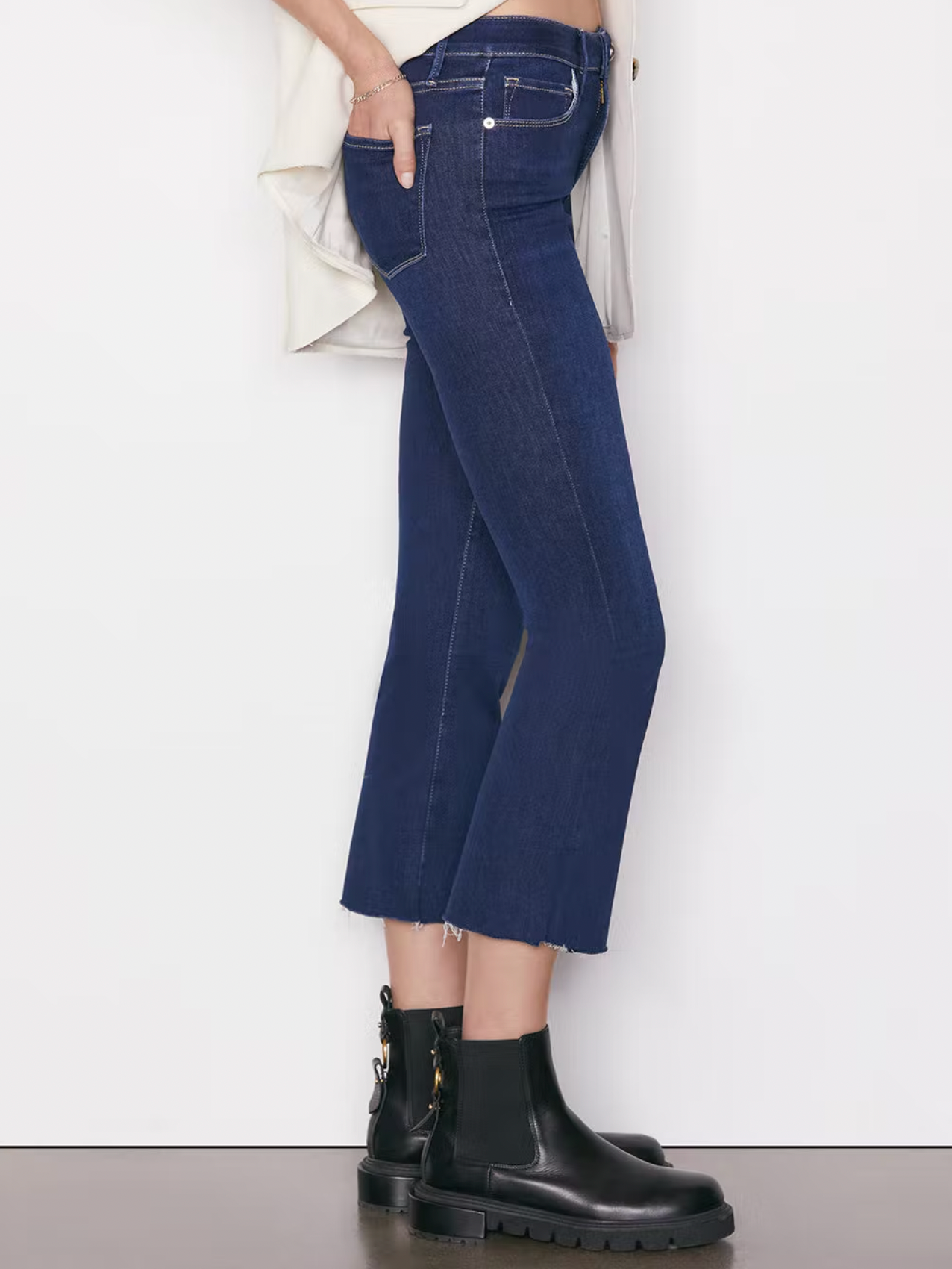 Le Crop Mini Boot - Sanctuary by Frame — view 3
