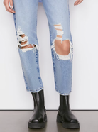 Le Original Slim Straight - Sunkissed by Frame — view 3
