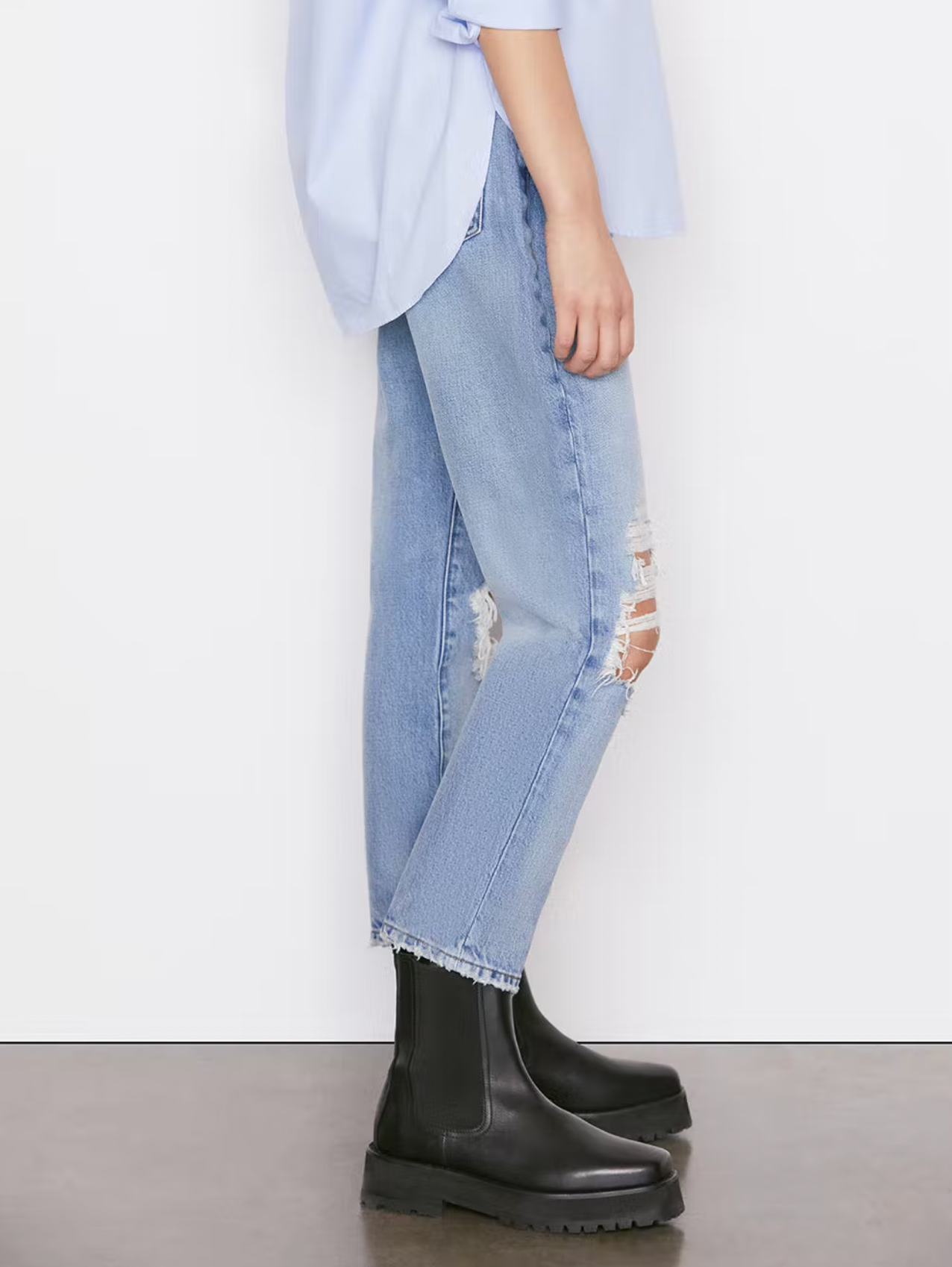 Le Original Slim Straight - Sunkissed by Frame — view 4
