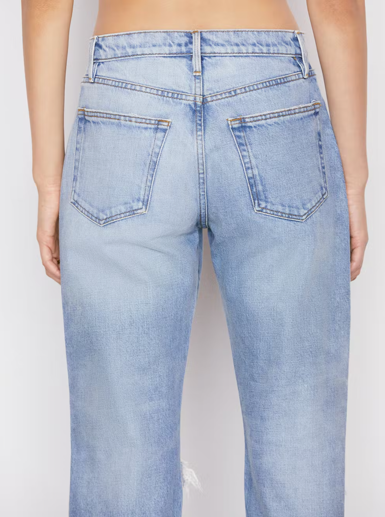 Le Original Slim Straight - Sunkissed by Frame — view 5