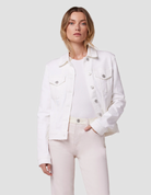 Classic Trucker Jacket - White by Hudson | 25 South Boutiques