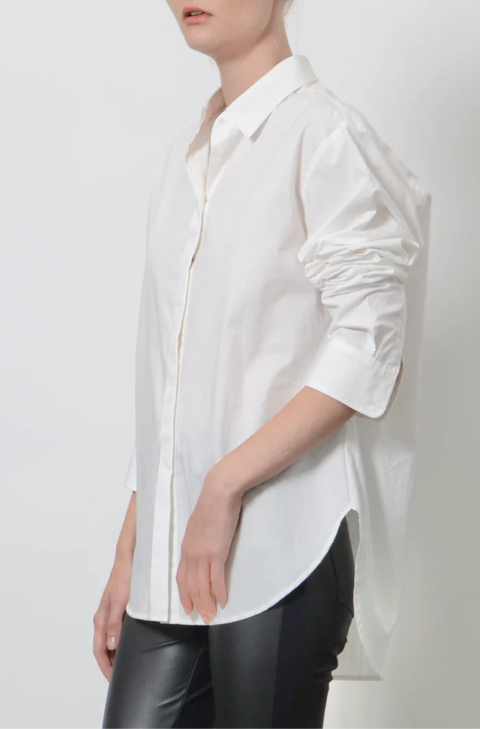 Tavia Shirt - White by Elaine Kim — alternate view