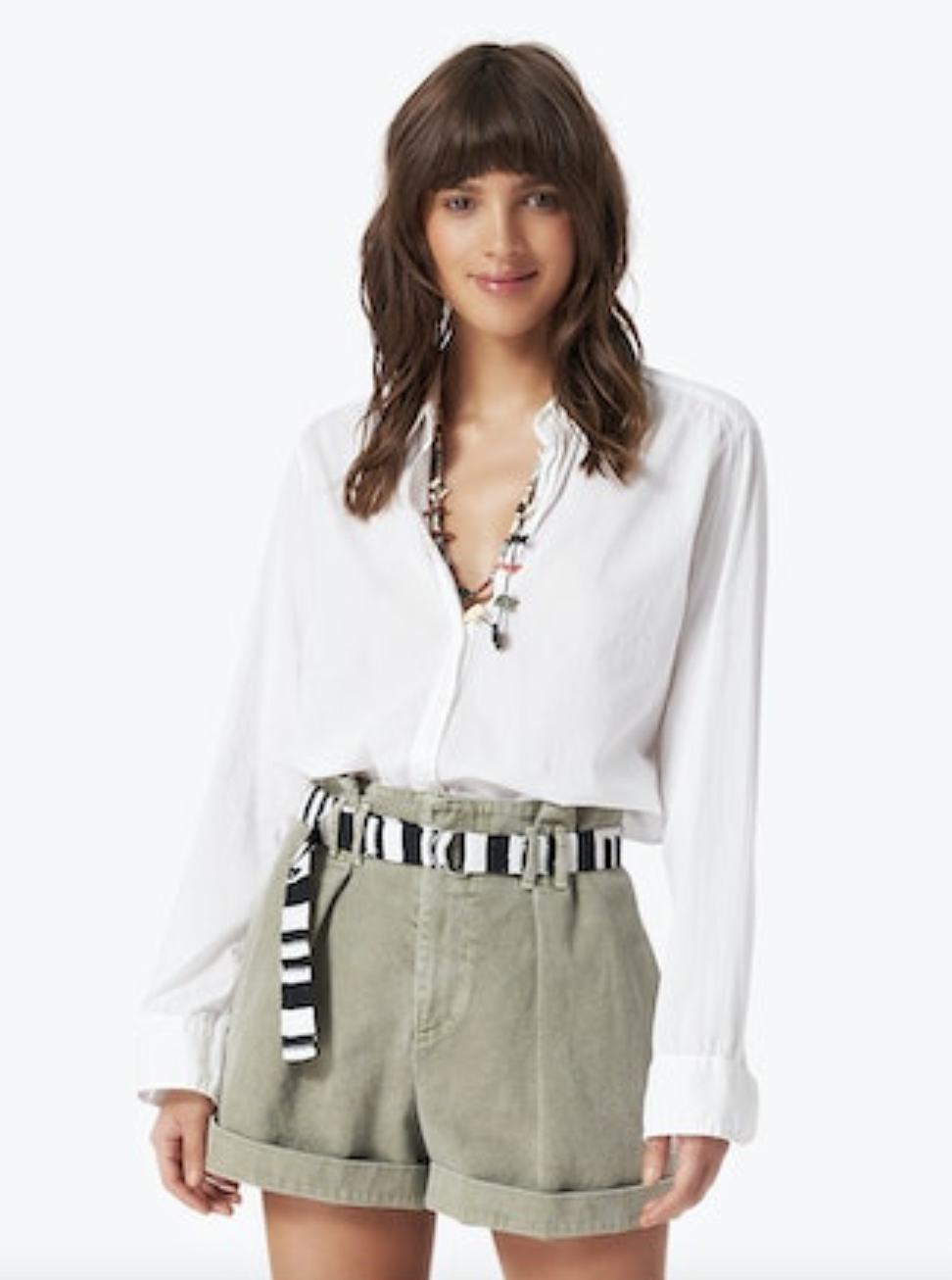 Blaire Shirt - White by Xirena | 25 South Boutiques