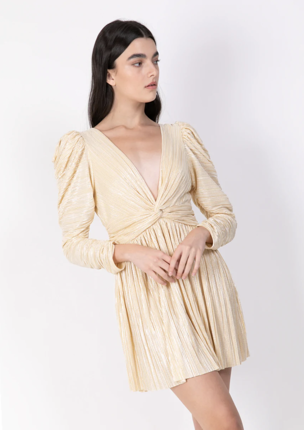 Morgana Mini Dress - Pale Yellow by Sabina Musayev | 25 South Boutiques