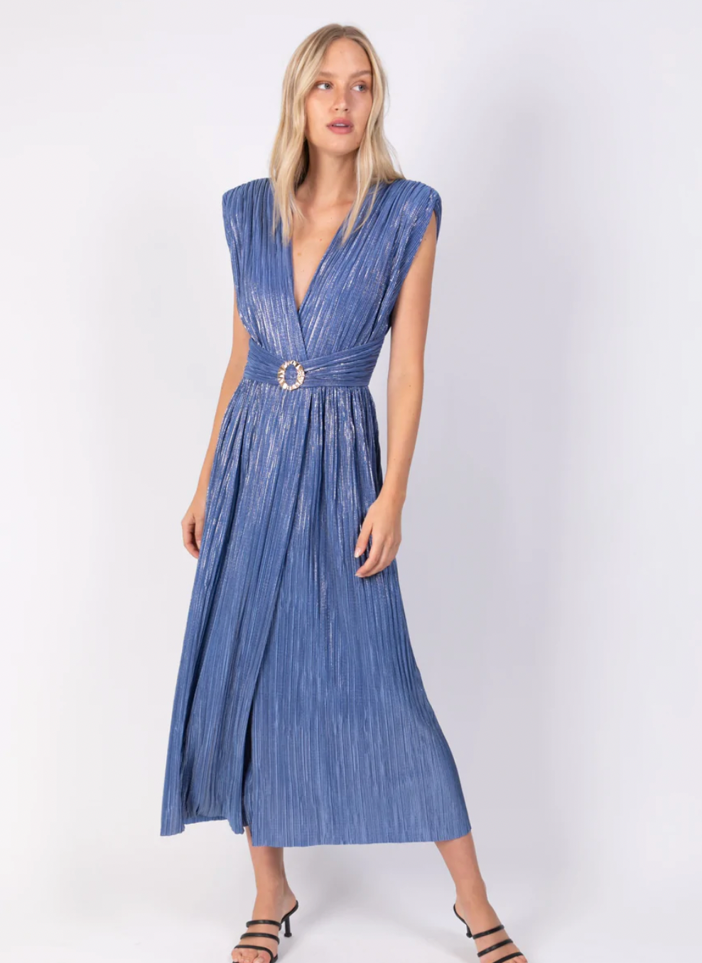 Lilliana Long Dress - Blue by Sabina Musayev | 25 South Boutiques