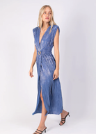 Lilliana Long Dress - Blue by Sabina Musayev — alternate view