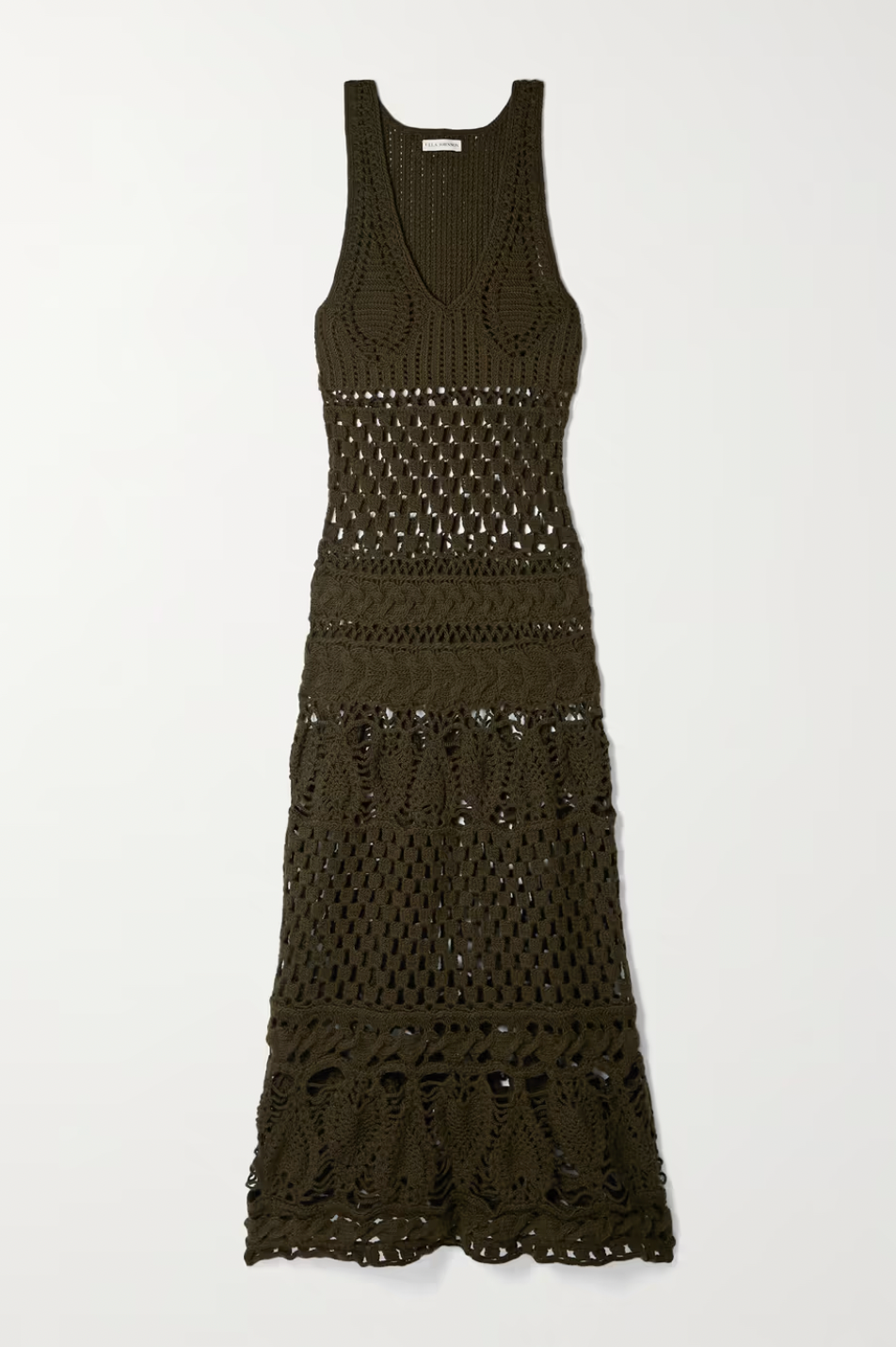 Alexis Knit Coverup Dress - Rosin by Ulla Johnson — view 3