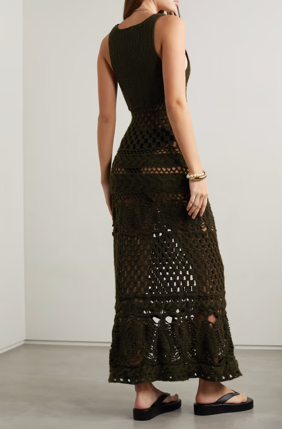 Alexis Knit Coverup Dress - Rosin by Ulla Johnson — alternate view