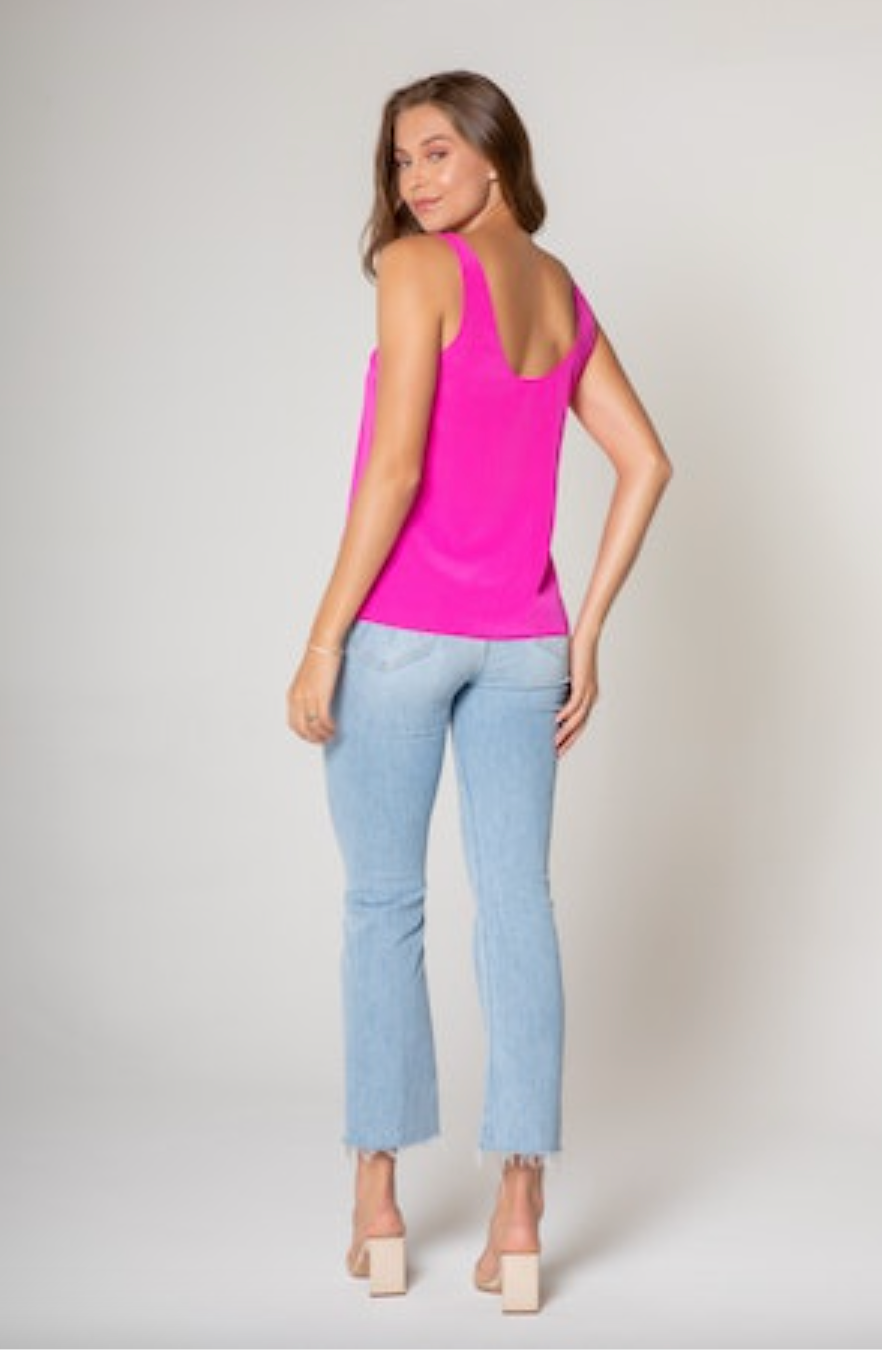 Alexa Top - Peony Pink by Lavender Brown — view 3