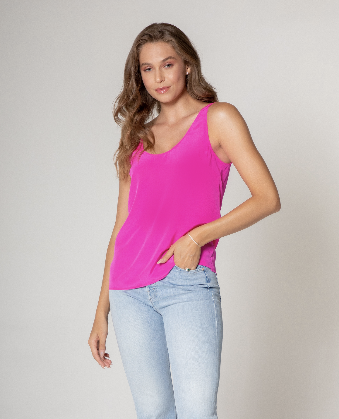 Alexa Top - Peony Pink by Lavender Brown | 25 South Boutiques