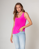 Alexa Top - Peony Pink by Lavender Brown | 25 South Boutiques