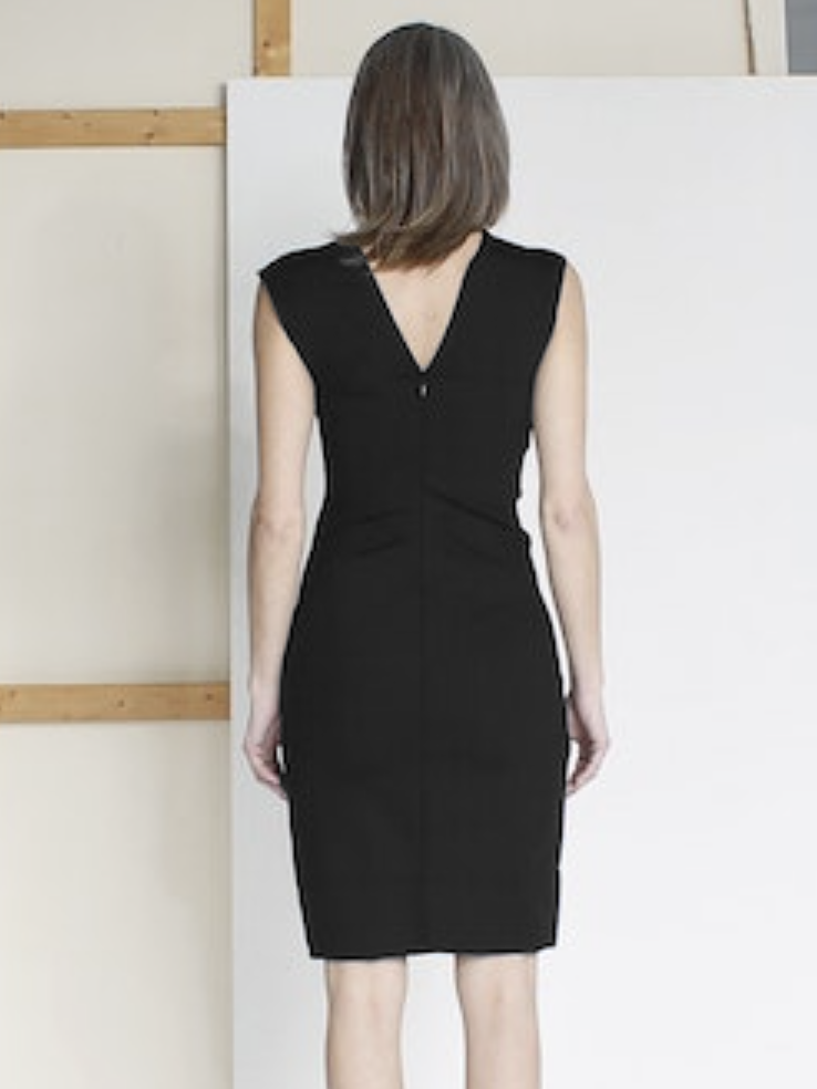Gail Dress - Black by Marie Saint Pierre — alternate view