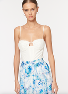 Adri Bodysuit - White by Cami NYC | 25 South Boutiques