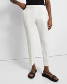 Treeca Pants - White by Theory — alternate view