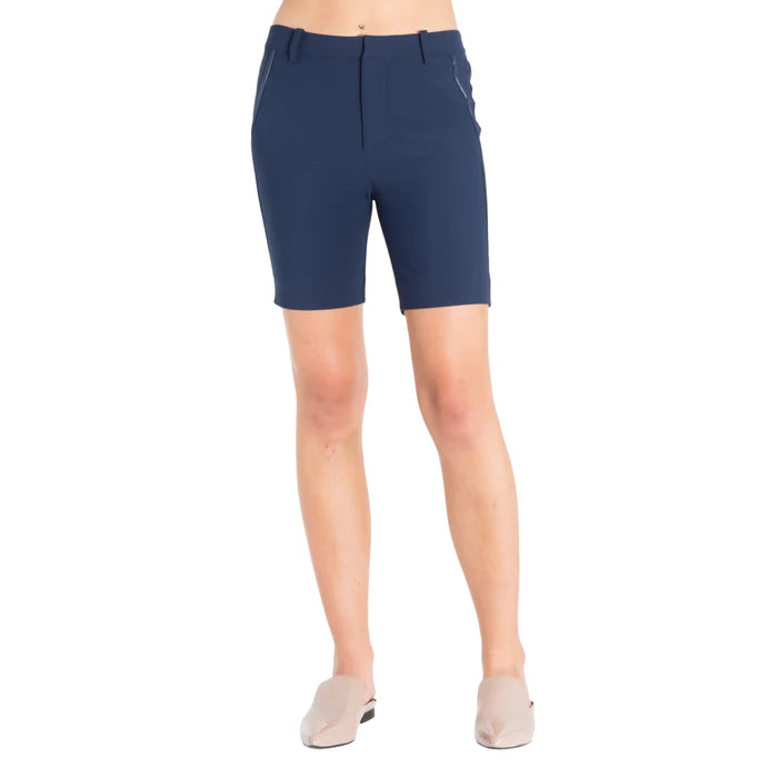 Tyler Stretch Chino Shorts - Marine by Elaine Kim | 25 South Boutiques