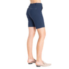 Tyler Stretch Chino Shorts - Marine by Elaine Kim — view 3