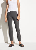 Stitch Front Seam Ponte Legging - Dark Grey by Vince — alternate view
