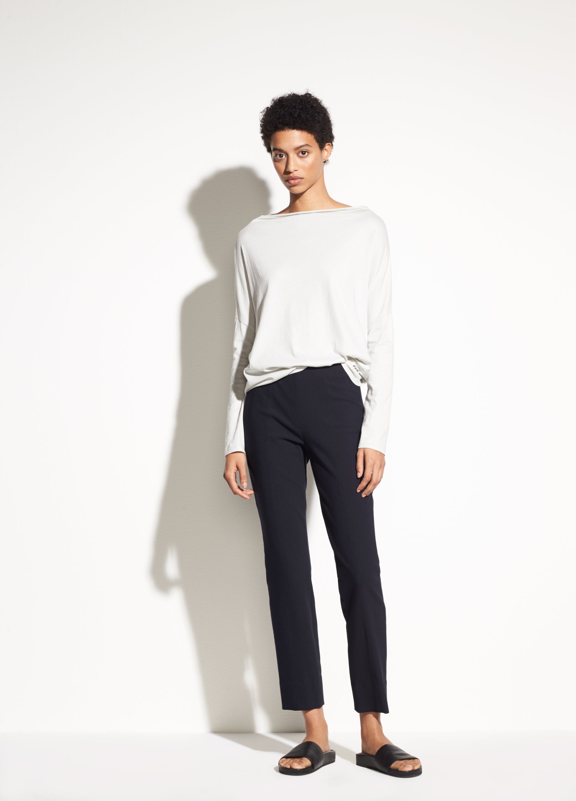 Stitch Front Seam Ponte Legging - Coastal Blue by Vince | 25 South Boutiques