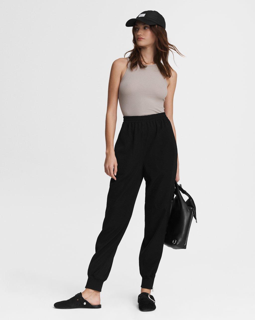 Crepe Jogger - Black by Rag & Bone | 25 South Boutiques