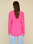 Scout Gauze Shirt - Pink Raspberry by Xirena — view 3