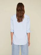 Beau Cotton Shirt - Baby Blue by Xirena — view 3
