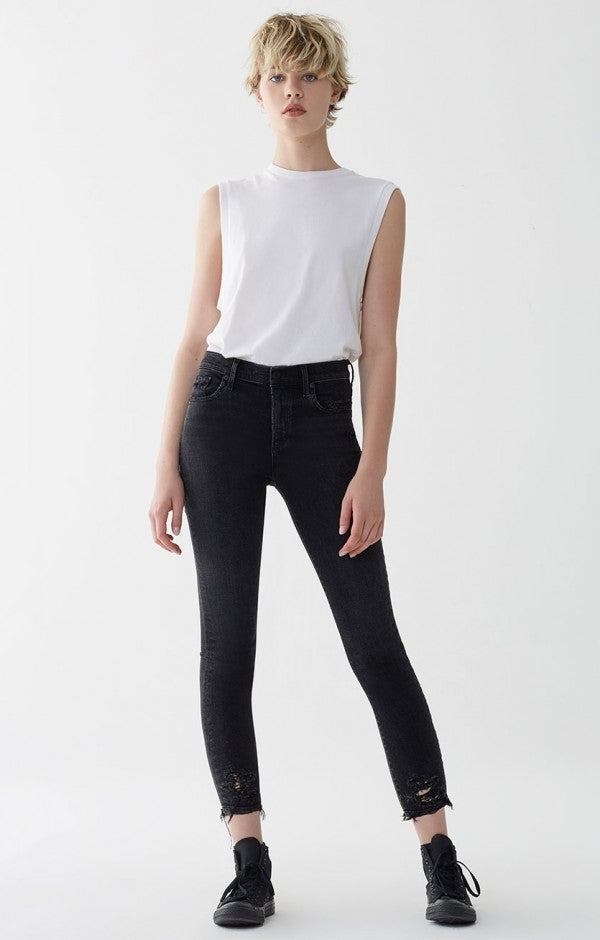 Sophie Mid Rise Skinny Crop - Temple by AGOLDE | 25 South Boutiques
