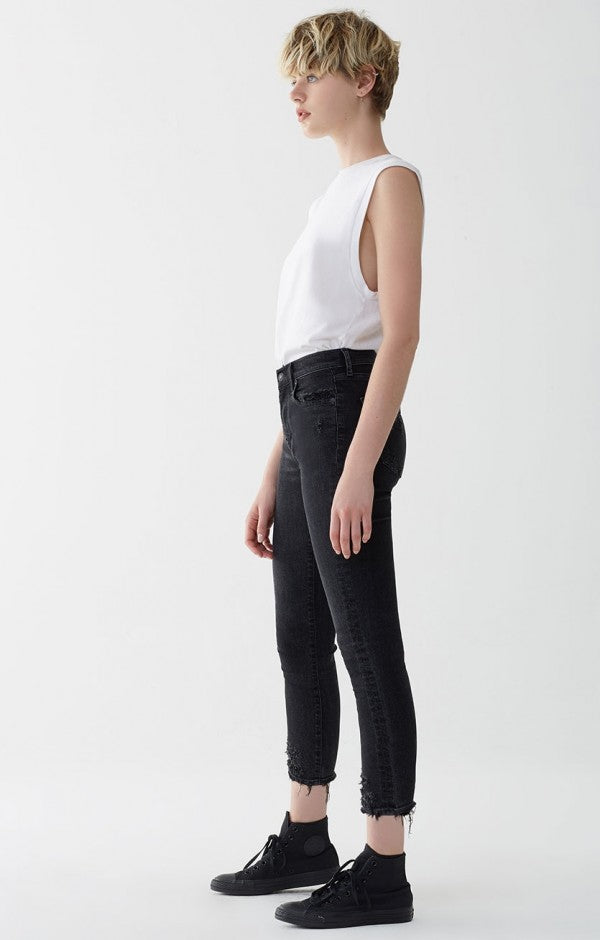 Sophie Mid Rise Skinny Crop - Temple by AGOLDE — alternate view