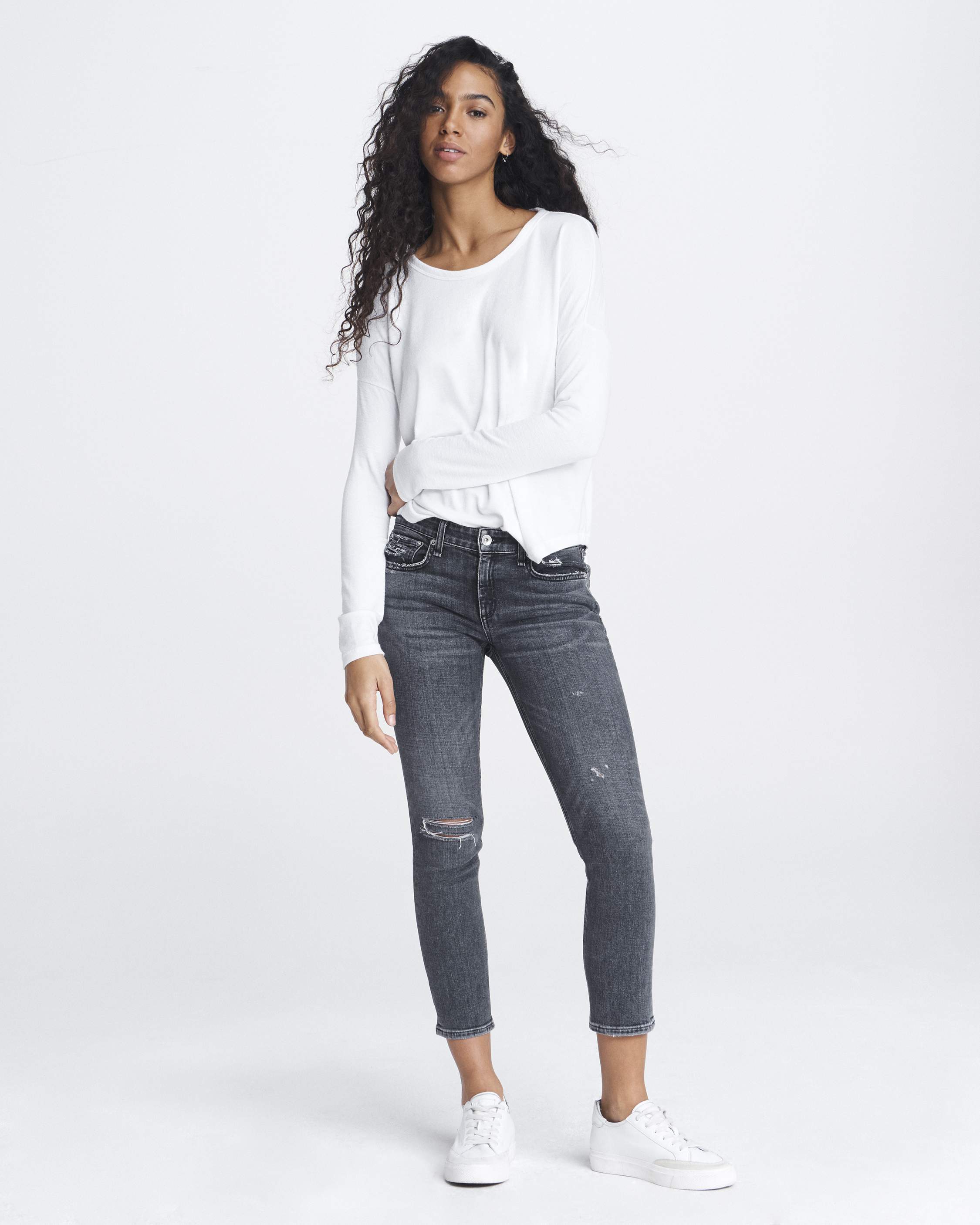 Dre Low Rise Boyfriend - Abbots by Rag & Bone — view 6