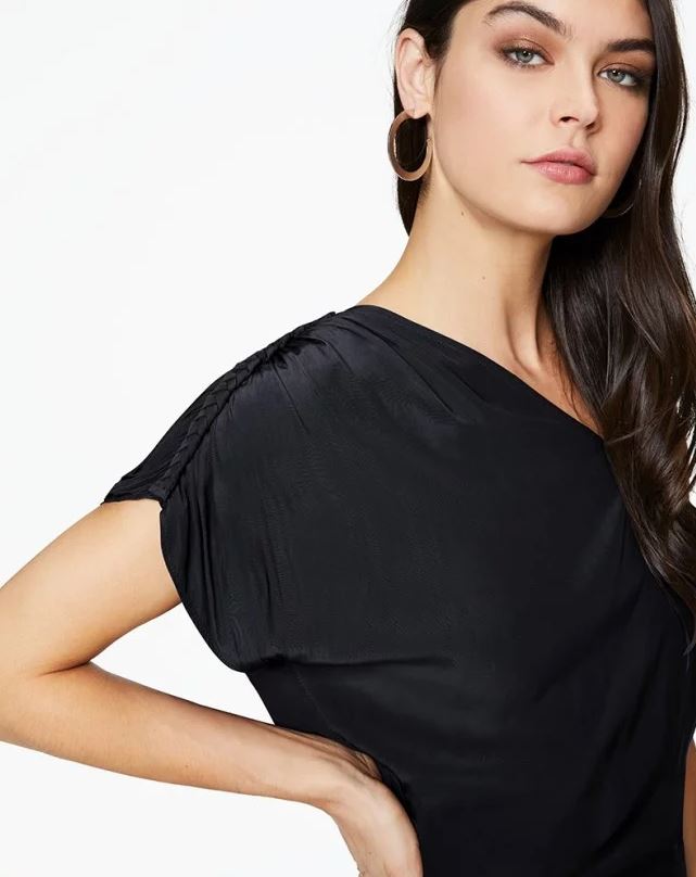 Adella Dress - Black by Ramy Brook — view 3