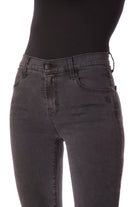 Alana High Rise Cropped Super Skinny - Photo Ready Bellatrix Destruct by J Brand — view 6