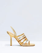 Aldridge Slingback Sandal - Gold Metallic Platino by Veronica Beard | 25 South Boutiques