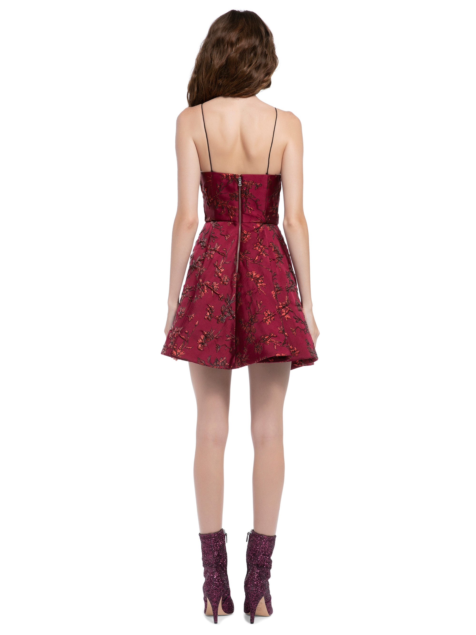 Anette Deep Pleat Cocktail Dress by Alice & Olivia — alternate view