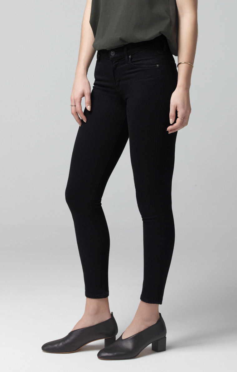 Avedon Ankle Ultra Skinny - All Black by Citizens of Humanity — alternate view