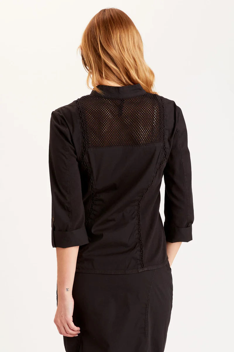Archie Jacket - Black by XCVI — view 3