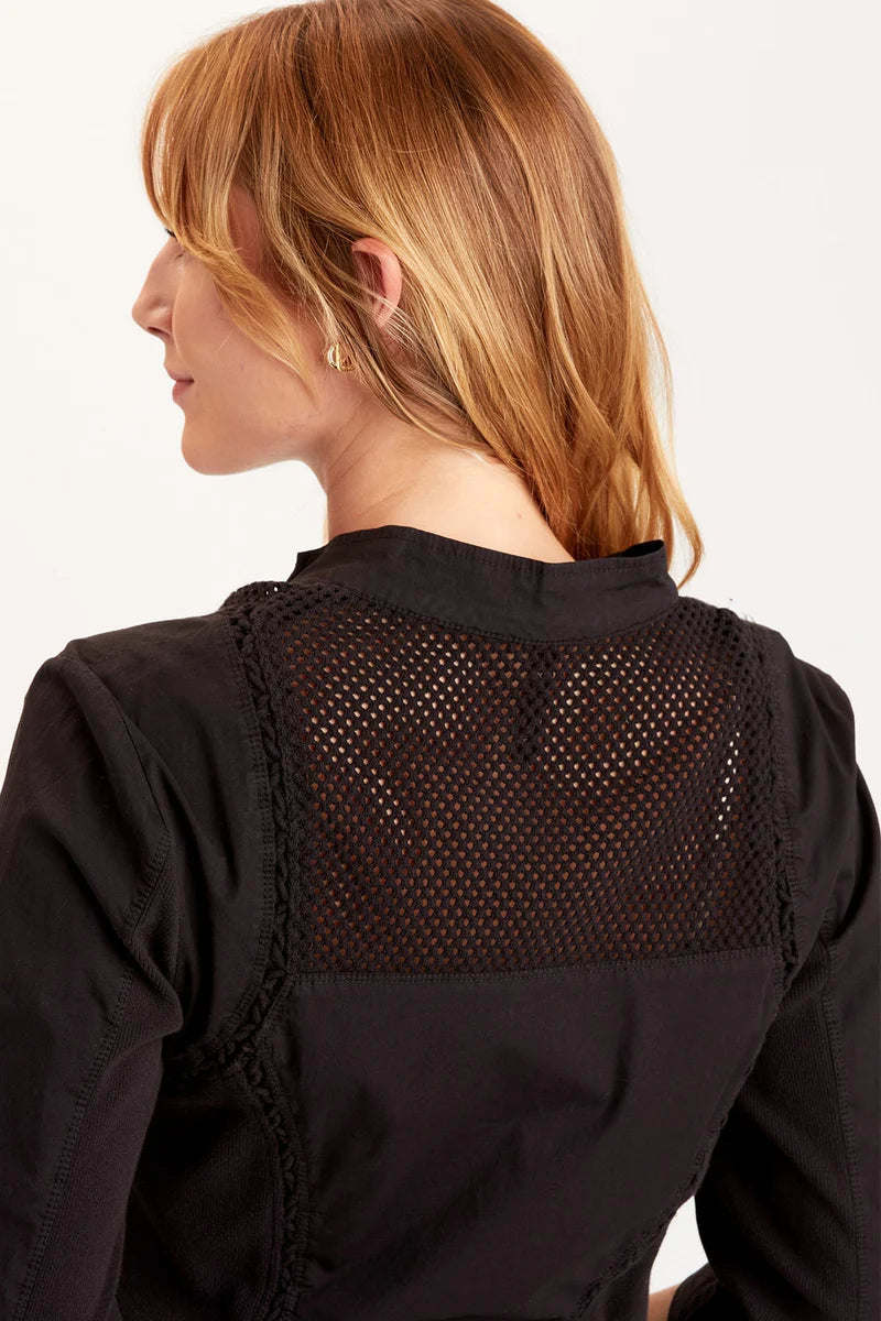 Archie Jacket - Black by XCVI — view 4